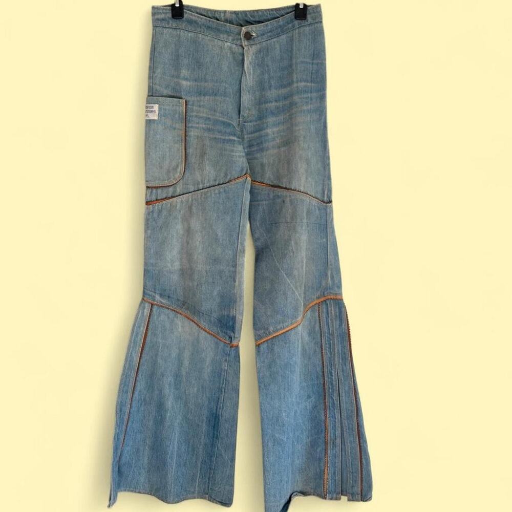 Rare vintage 1970s french dressing co jeans